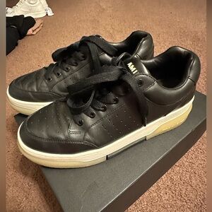 AMIRI STADIUM LOW SNEAKERS BLACK SIZE 44 US 11